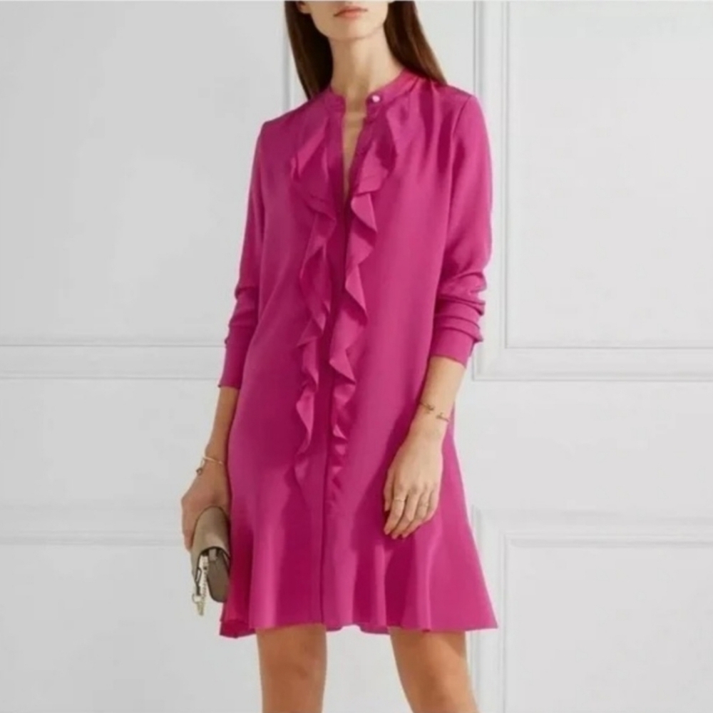 NWT Tory Burch JANE DRESS, Size 2,6 Color Pink - Picture 3 of 12